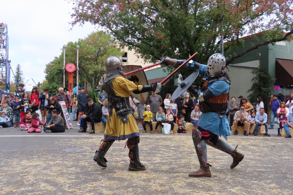 Ukiah's population of 16,000 at least doubles during the day, as people come from all over the county to work and play.