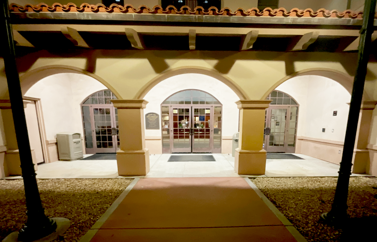 The city of Palmdale’s Development Services building now features energy-efficient lighting, improving visibility and safety for residents.