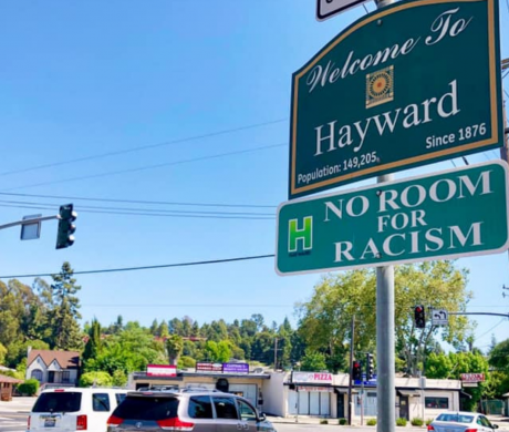 Hayward sign