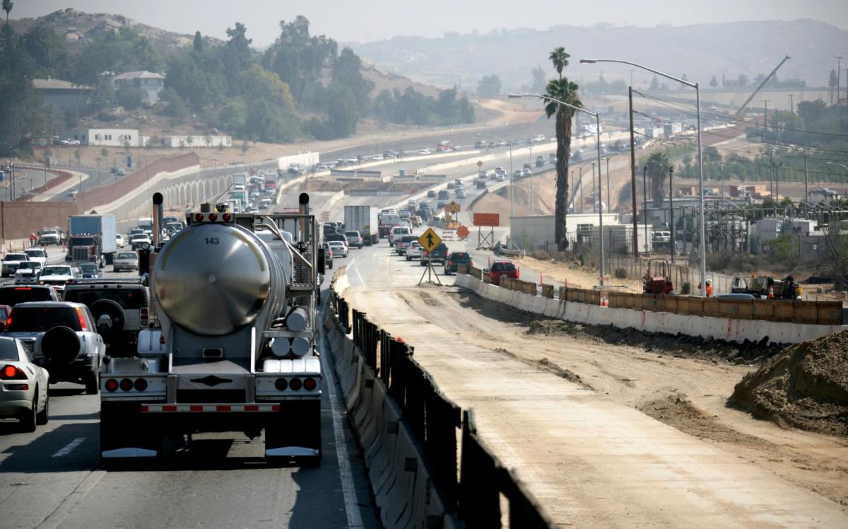 Traffic on highway