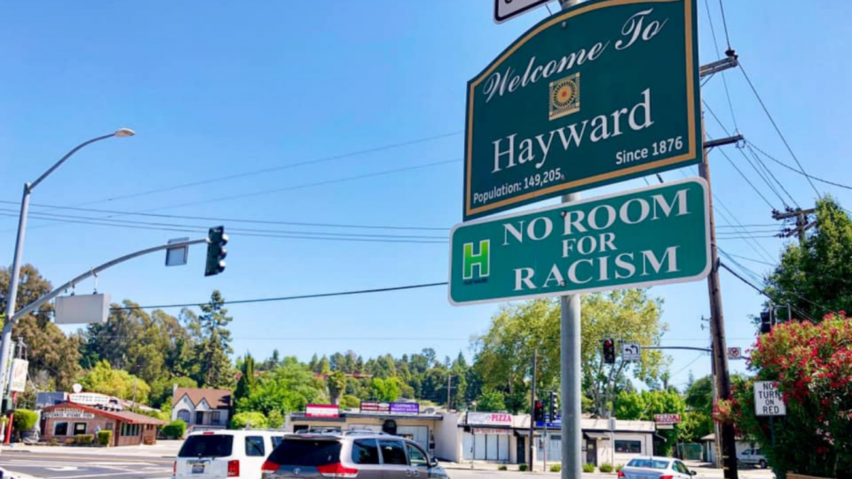 Hayward sign