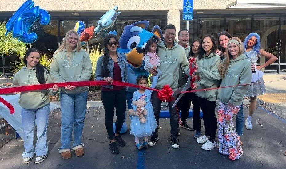 Community members gather to open Kids and Coffee