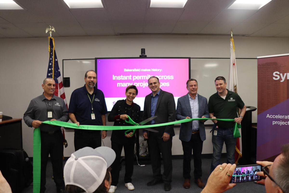 Bakersfield leaders and Symbium celebrate partnership