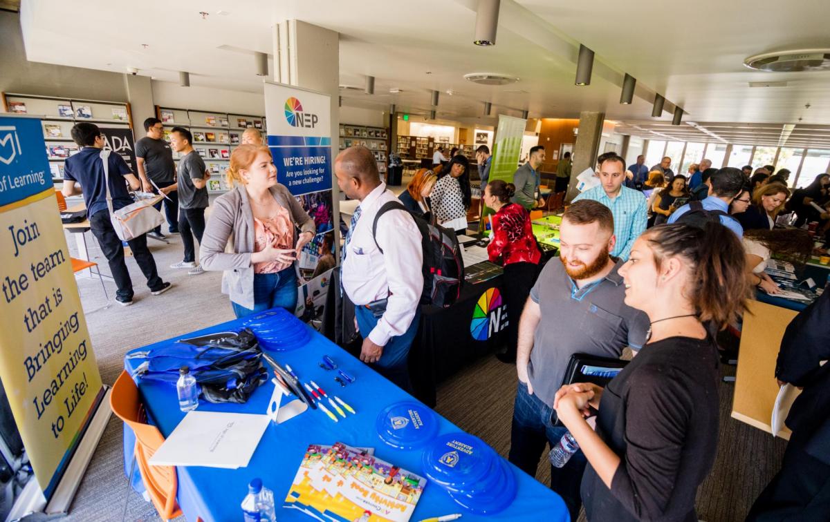 Glendale's job fair for high tech firms that employ over 40,000 employees in the region. 