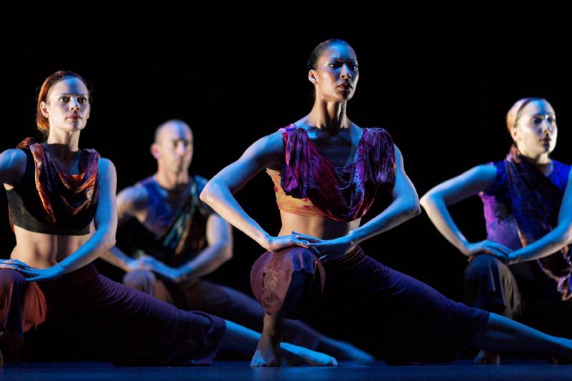 Malashock Dance Company provides dance performances, classes, and educational outreach to thousands of San Diegans each year. Here the Company's modern dancers perform during a dance production.