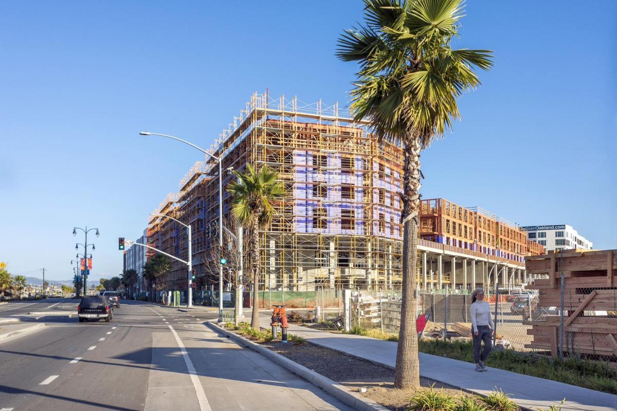 Housing under construction