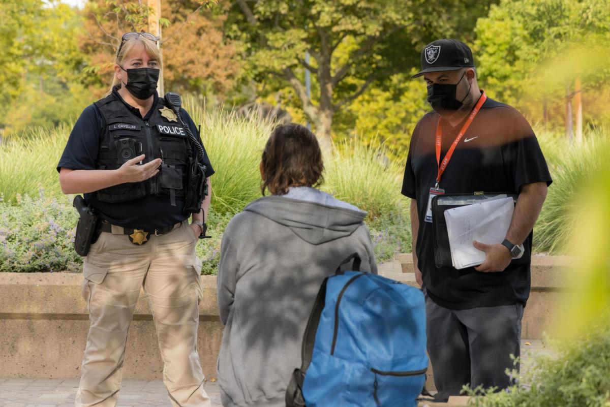 Pleasanton Police Department dispatchers now send a licensed clinician and non-uniformed police officer in an unmarked police car to mental health calls.