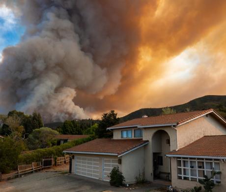House on fire