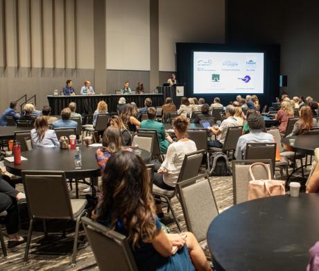City leaders participating in a panel on combating hate crimes and hate speech at the League of California Cities 2023 Annual Conference and Expo.