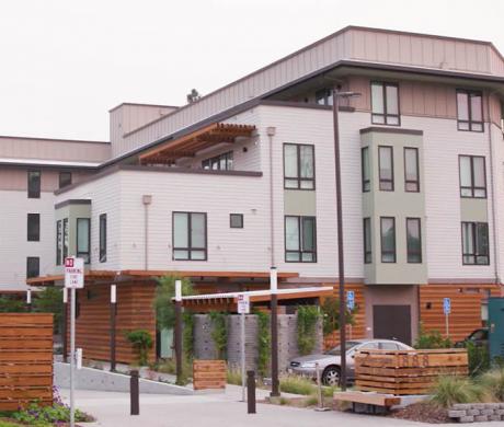 Exterior view of St. Paul’s Commons in Walnut Creek, CA.